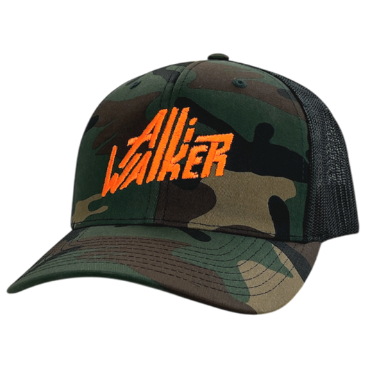 Logo Camo Trucker Hat