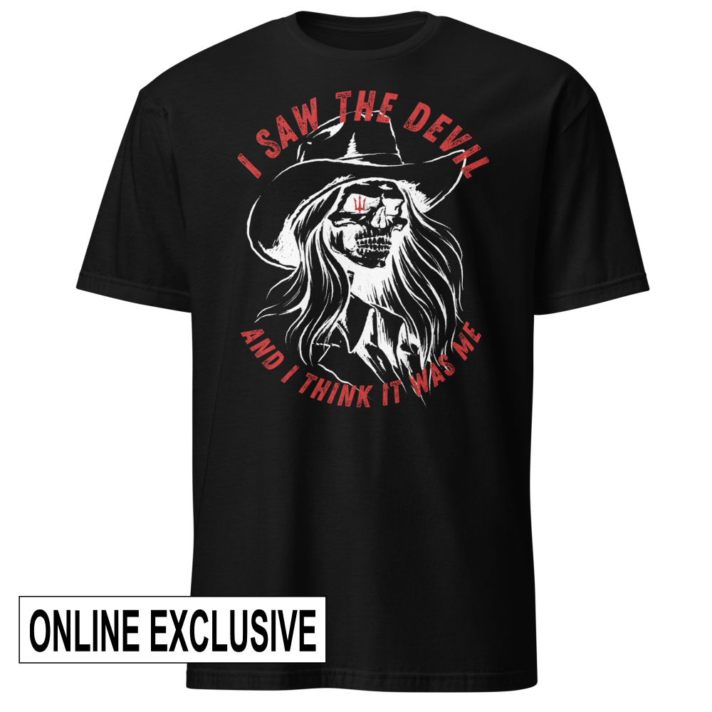I Saw the Devil Unisex Black T-Shirt