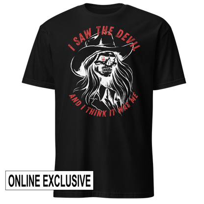 I Saw the Devil Unisex Black T-Shirt