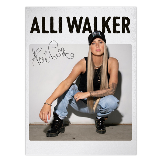 Signed Alli Walker Photo